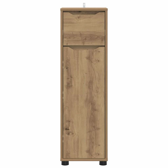 Dulap de Baie Stejar Artizanal 30,5 x 30 x 101 cm Lemn compozit - WALTI WALTI