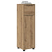 Dulap de Baie Stejar Artizanal 30,5 x 30 x 101 cm Lemn compozit - WALTI WALTI
