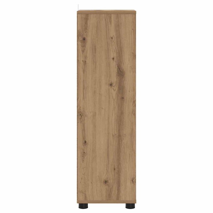Dulap de Baie Stejar Artizanal 30,5 x 30 x 101 cm Lemn compozit - WALTI WALTI
