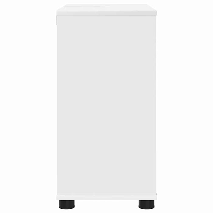Cabinet pentru chiuvetă de baie cu raft Alb 60 x 30 x 60 cm - WALTI WALTI