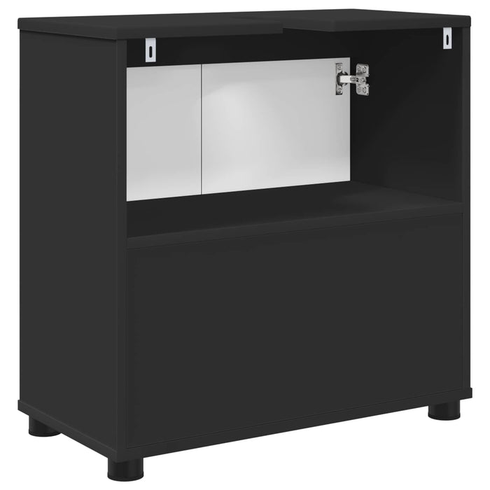 Cabinet pentru chiuvetă de baie Negru 60 x 30 x 60 cm WALTI