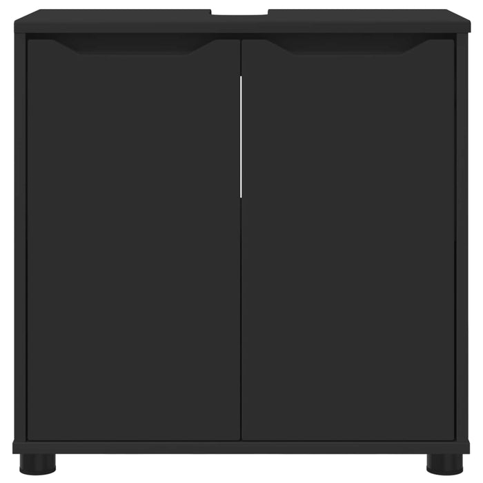 Cabinet pentru chiuvetă de baie Negru 60 x 30 x 60 cm WALTI