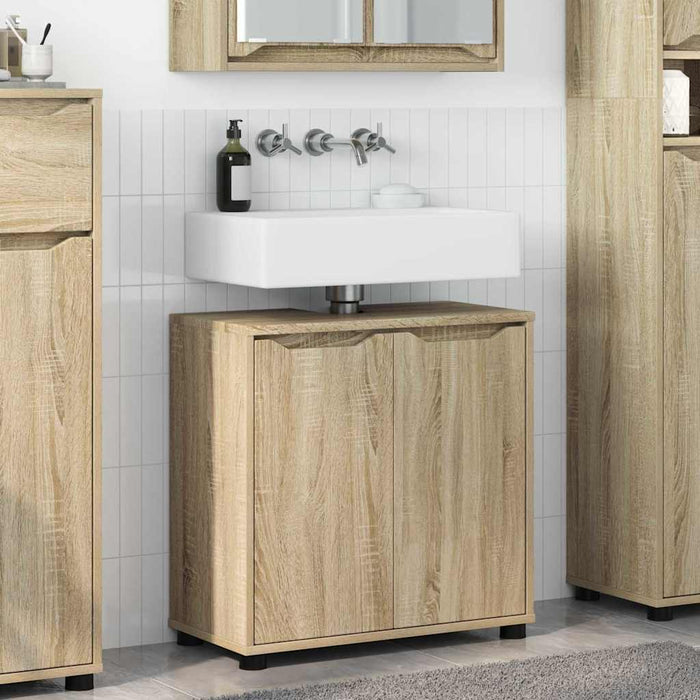 Cabinet pentru chiuvetă de baie Stejar Sonoma 60 x 30 x 60 cm - WALTI WALTI