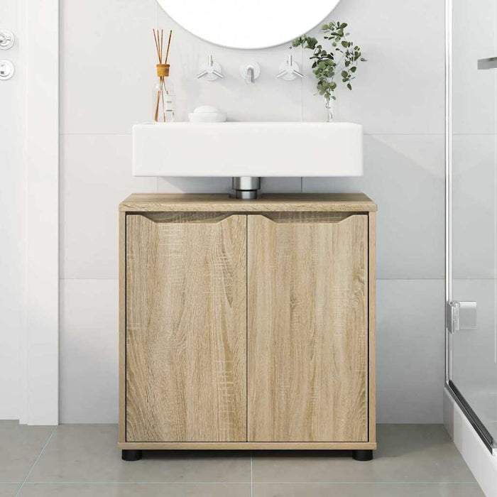 Cabinet pentru chiuvetă de baie Stejar Sonoma 60 x 30 x 60 cm - WALTI WALTI