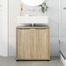 Cabinet pentru chiuvetă de baie Stejar Sonoma 60 x 30 x 60 cm - WALTI WALTI