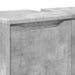 Cabinet pentru chiuvetă de baie Gri din beton 60 x 30 x 60 cm - WALTI WALTI