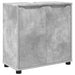Cabinet pentru chiuvetă de baie Gri din beton 60 x 30 x 60 cm - WALTI WALTI