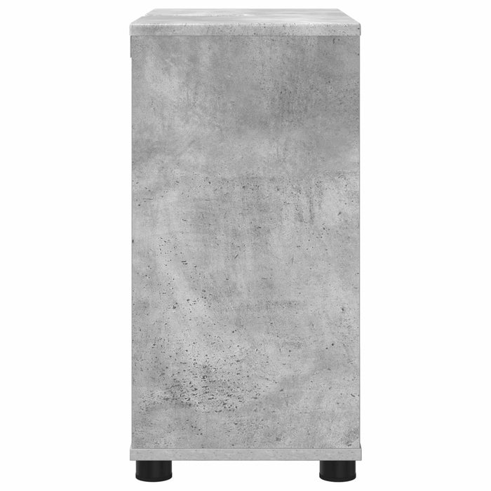 Cabinet pentru chiuvetă de baie Gri din beton 60 x 30 x 60 cm - WALTI WALTI