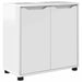 Cabinet pentru chiuvetă de baie Alb lucios 60 x 30 x 60 cm - WALTI WALTI