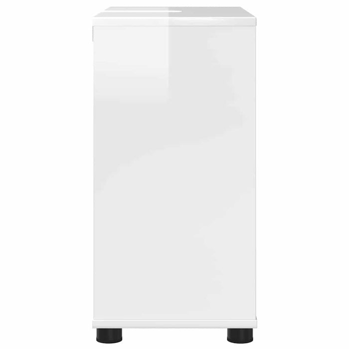 Cabinet pentru chiuvetă de baie Alb lucios 60 x 30 x 60 cm - WALTI WALTI