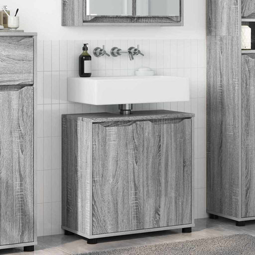 Cabinet pentru chiuvetă de baie Gri Sonoma 60 x 30 x 60 cm - WALTI WALTI