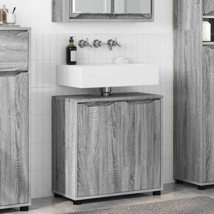 Cabinet pentru chiuvetă de baie Gri Sonoma 60 x 30 x 60 cm - WALTI WALTI