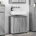 Cabinet pentru chiuvetă de baie Gri Sonoma 60 x 30 x 60 cm - WALTI WALTI