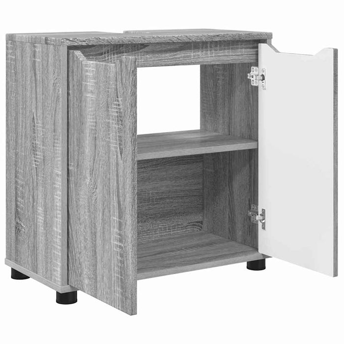 Cabinet pentru chiuvetă de baie Gri Sonoma 60 x 30 x 60 cm - WALTI WALTI