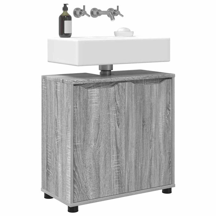 Cabinet pentru chiuvetă de baie Gri Sonoma 60 x 30 x 60 cm - WALTI WALTI