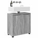 Cabinet pentru chiuvetă de baie Gri Sonoma 60 x 30 x 60 cm - WALTI WALTI