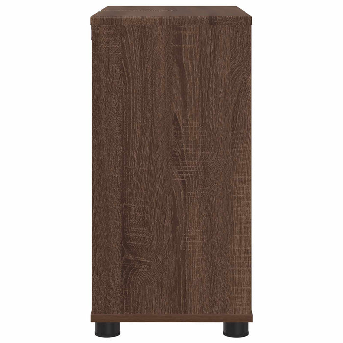 Cabinet pentru chiuvetă de baie Stejar închis 60 x 30 x 60 cm WALTI