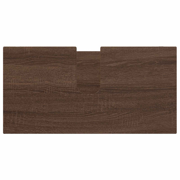 Cabinet pentru chiuvetă de baie Stejar închis 60 x 30 x 60 cm WALTI
