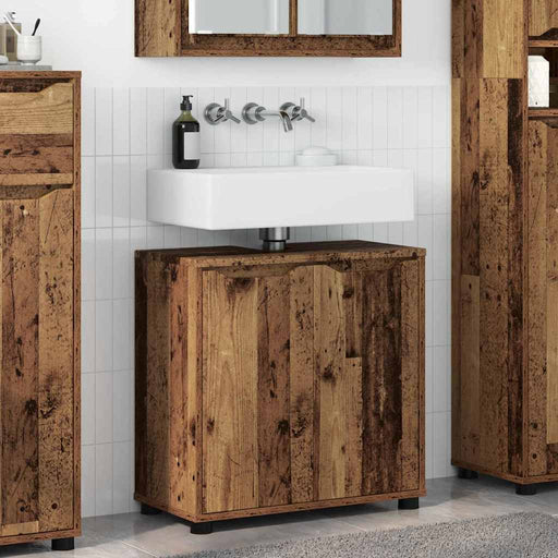 Cabinet pentru chiuvetă de baie Lemn Vechi 60 x 30 x 60 cm - WALTI WALTI