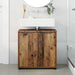 Cabinet pentru chiuvetă de baie Lemn Vechi 60 x 30 x 60 cm - WALTI WALTI
