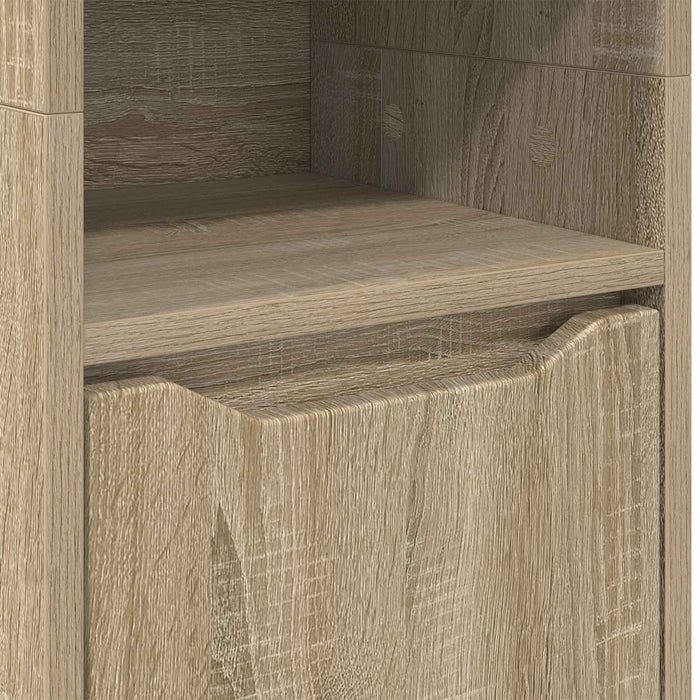 Dulap de Baie Stejar Sonoma 30,5 x 30 x 195 cm Lemn compozit WALTI