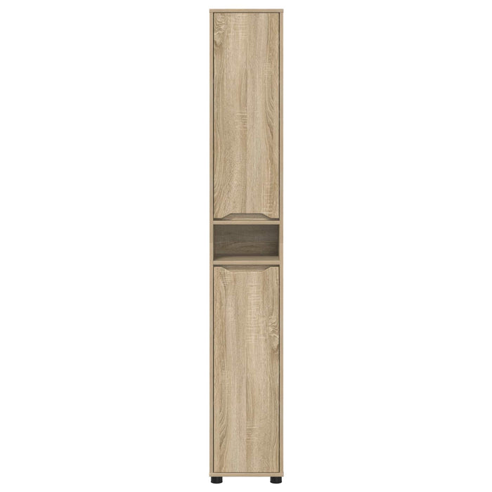 Dulap de Baie Stejar Sonoma 30,5 x 30 x 195 cm Lemn compozit WALTI