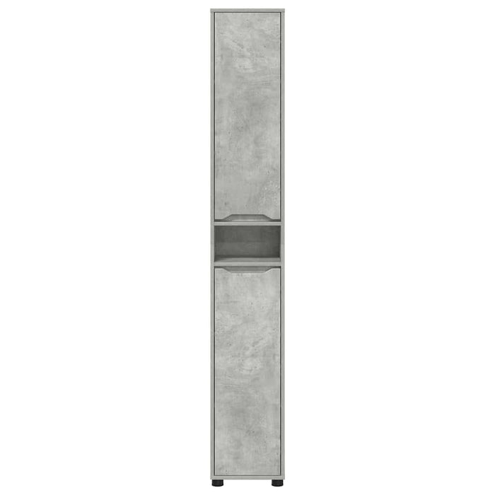 Dulap de Baie Gri din beton 30,5 x 30 x 195 cm Lemn compozit - WALTI WALTI