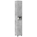 Dulap de Baie Gri din beton 30,5 x 30 x 195 cm Lemn compozit - WALTI WALTI