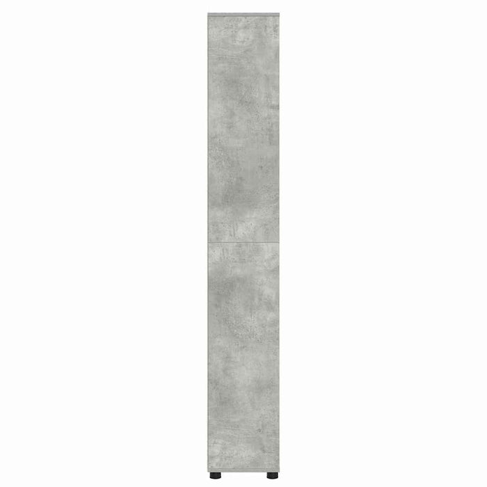 Dulap de Baie Gri din beton 30,5 x 30 x 195 cm Lemn compozit - WALTI WALTI