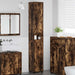 Dulap de Baie Stejar fumuriu 30,5 x 30 x 195 cm Lemn compozit - WALTI WALTI