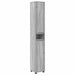 Dulap de Baie Gri Sonoma 30,5 x 30 x 195 cm Lemn compozit - WALTI WALTI