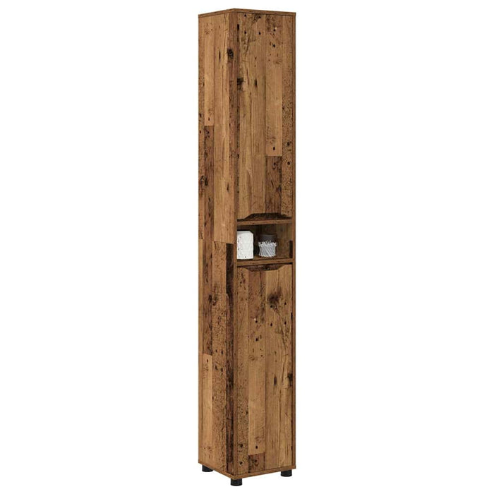Dulap de Baie Lemn Vechi 30,5 x 30 x 195 cm Lemn compozit - WALTI WALTI
