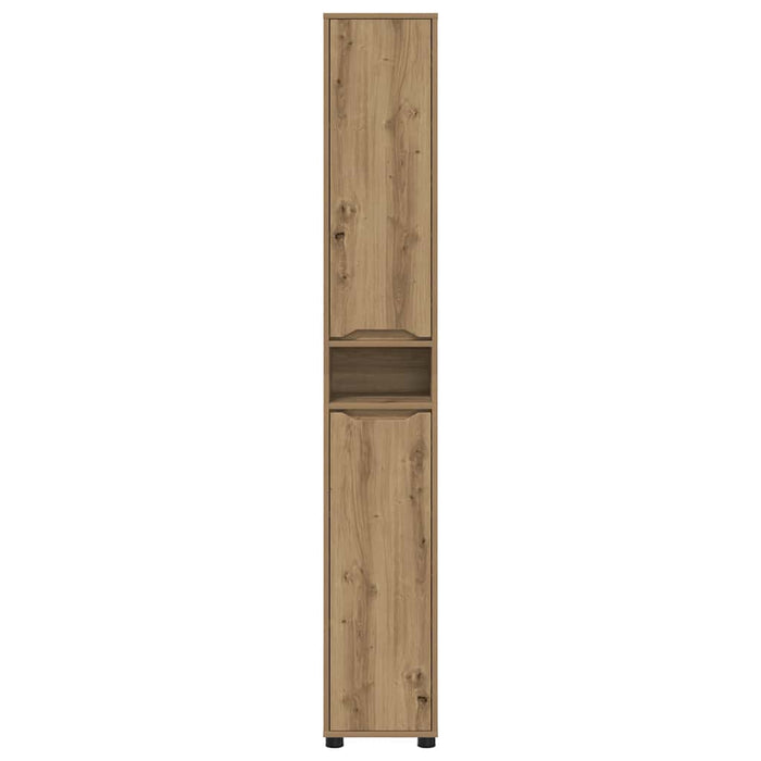 Dulap de Baie Stejar Artizanal 30,5 x 30 x 195 cm Lemn compozit WALTI