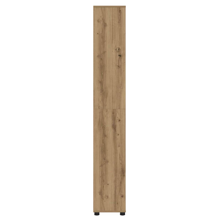 Dulap de Baie Stejar Artizanal 30,5 x 30 x 195 cm Lemn compozit WALTI
