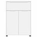 Dulap de Baie cu sertar Alb 72,5 x 36,5 x 100 cm Lemn compozit - WALTI WALTI