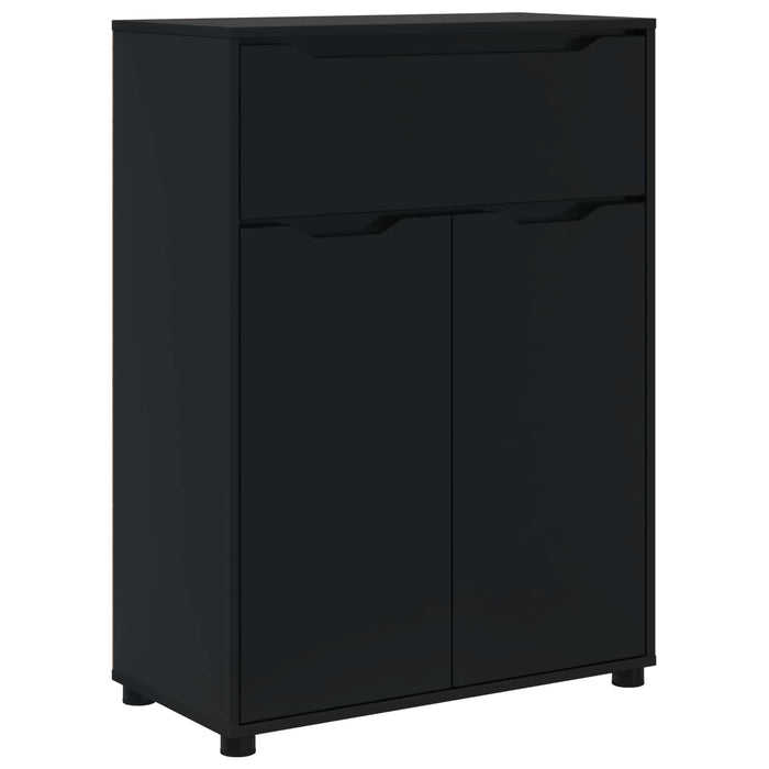 Dulap de Baie Negru 72,5 x 36,5 x 100 cm Lemn prelucrat WALTI