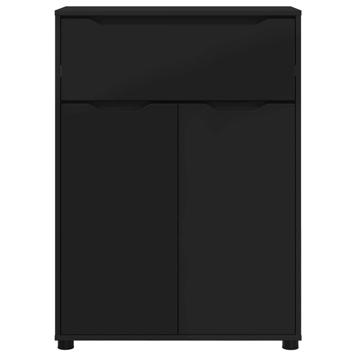 Dulap de Baie Negru 72,5 x 36,5 x 100 cm Lemn prelucrat WALTI