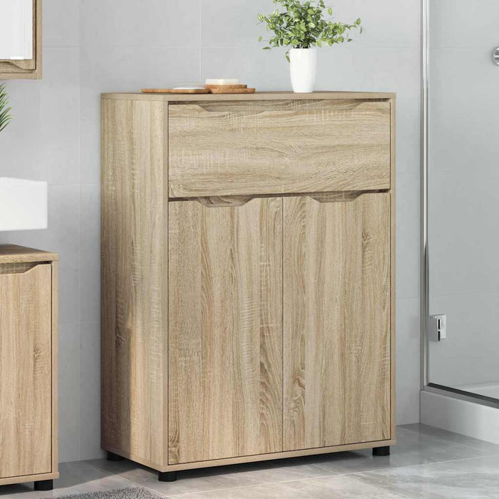 Dulap de Baie Stejar Sonoma 72,5 x 36,5 x 100 cm Lemn compozit - WALTI WALTI