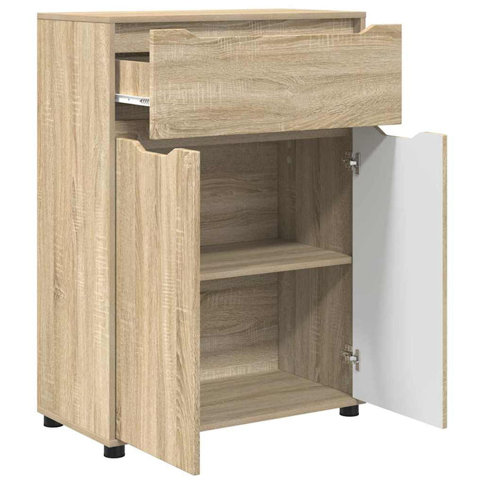 Dulap de Baie Stejar Sonoma 72,5 x 36,5 x 100 cm Lemn compozit - WALTI WALTI
