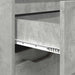 Dulap de Baie Gri din beton 72,5 x 36,5 x 100 cm Lemn compozit - WALTI WALTI