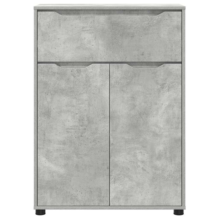 Dulap de Baie Gri din beton 72,5 x 36,5 x 100 cm Lemn compozit - WALTI WALTI