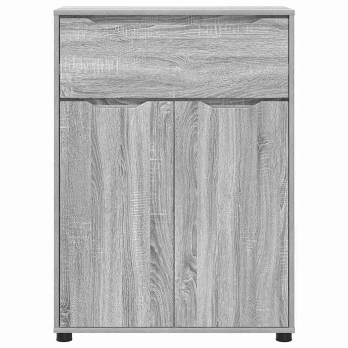 Dulap de Baie Gri Sonoma 72,5 x 36,5 x 100 cm Lemn compozit - WALTI WALTI