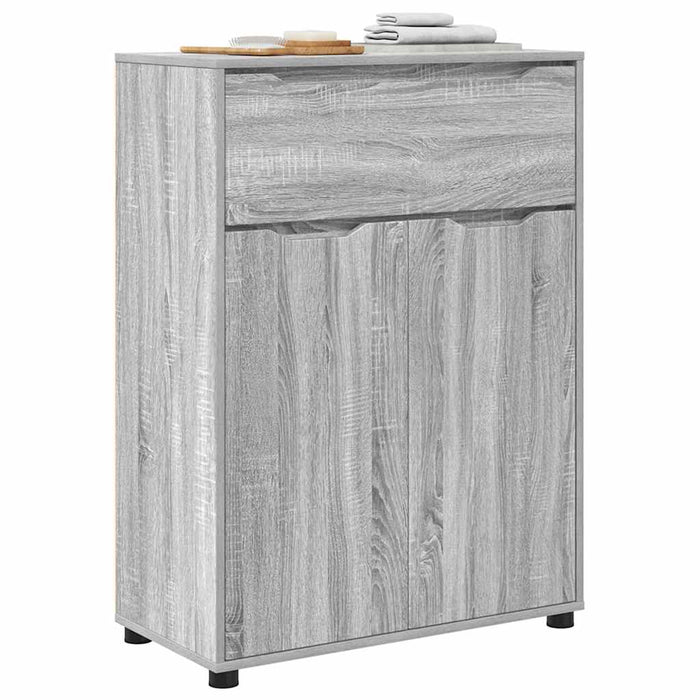 Dulap de Baie Gri Sonoma 72,5 x 36,5 x 100 cm Lemn compozit - WALTI WALTI