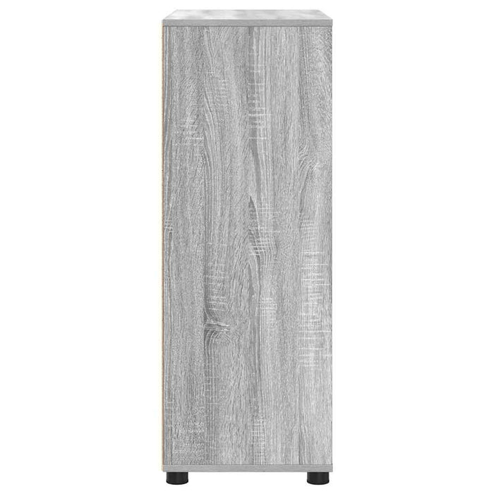 Dulap de Baie Gri Sonoma 72,5 x 36,5 x 100 cm Lemn compozit - WALTI WALTI