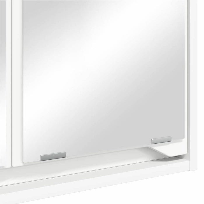 Dulap cu oglindă pentru baie Alb 60 x 20 x 60 cm Lemn compozit - WALTI WALTI