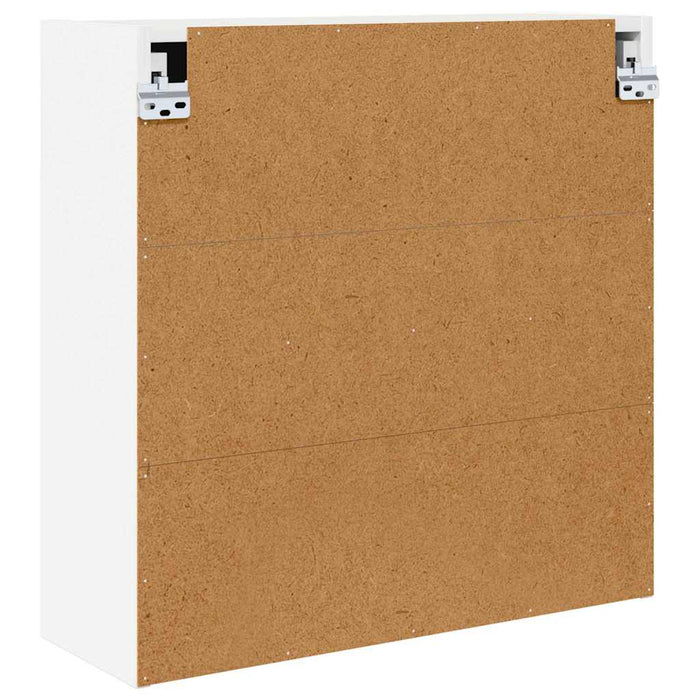 Dulap cu oglindă pentru baie Alb 60 x 20 x 60 cm Lemn compozit - WALTI WALTI