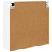 Dulap cu oglindă pentru baie Alb 60 x 20 x 60 cm Lemn compozit - WALTI WALTI