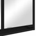 Dulap cu oglindă pentru baie cu raft Negru 60 x 20 x 60 cm - WALTI WALTI