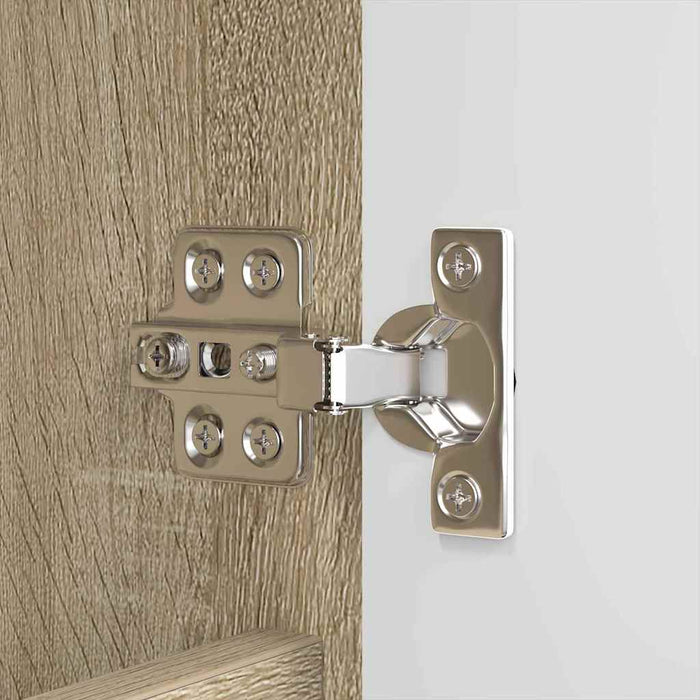 Dulap cu oglindă pentru baie Stejar Sonoma 60 x 20 x 60 cm WALTI
