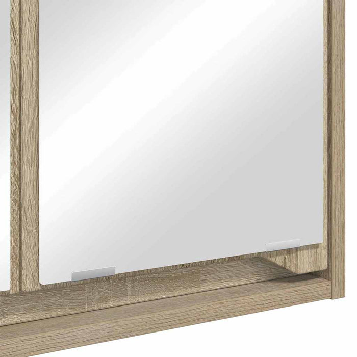 Dulap cu oglindă pentru baie Stejar Sonoma 60 x 20 x 60 cm WALTI